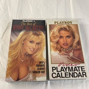 Vintage Sealed Playboy VHS Best Of Jenny McCarthy 1994 Video Playmate Calendar‎